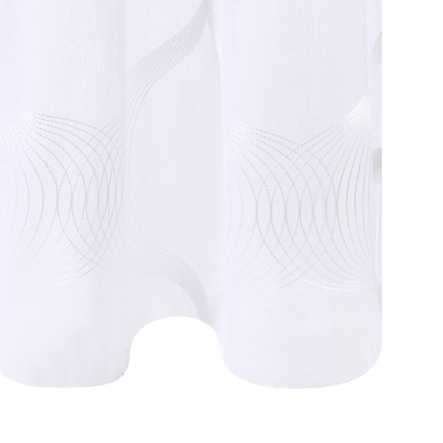 Voilage SISMO coloris blanc 140 x 260 cm