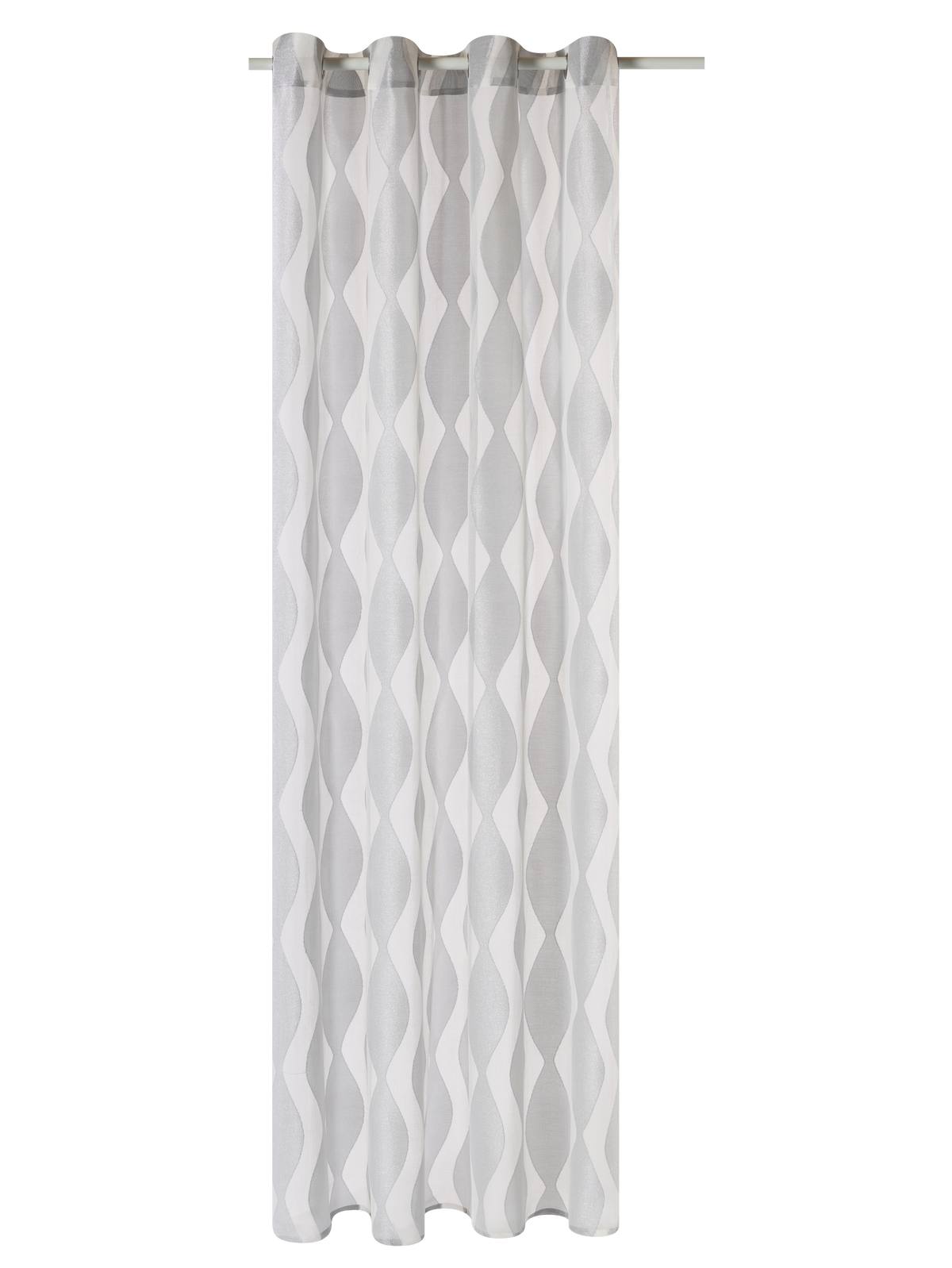 Voilage Wavy Gris perle