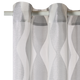 Voilage Wavy Gris perle