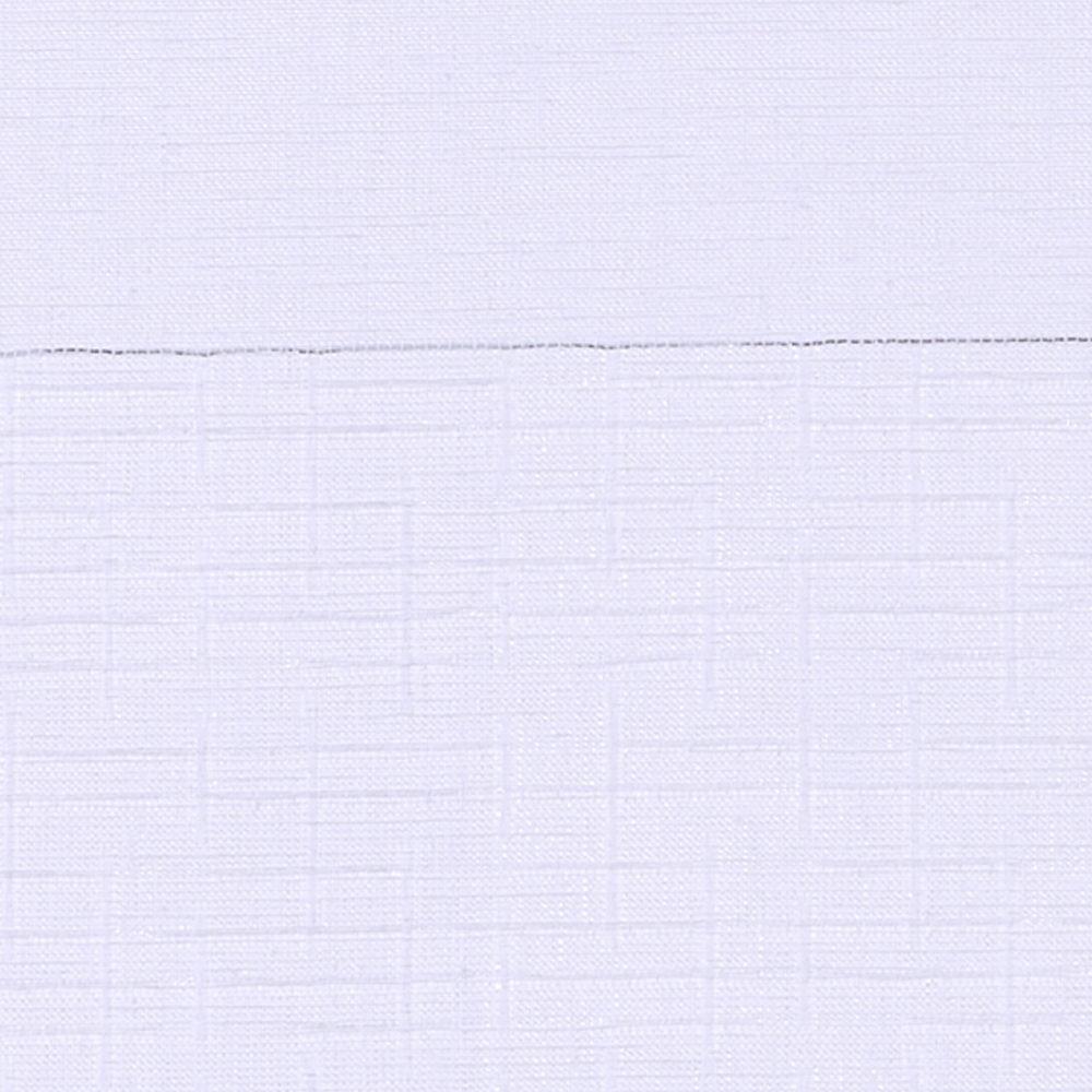 Vitrage Indra (la paire) Blanc