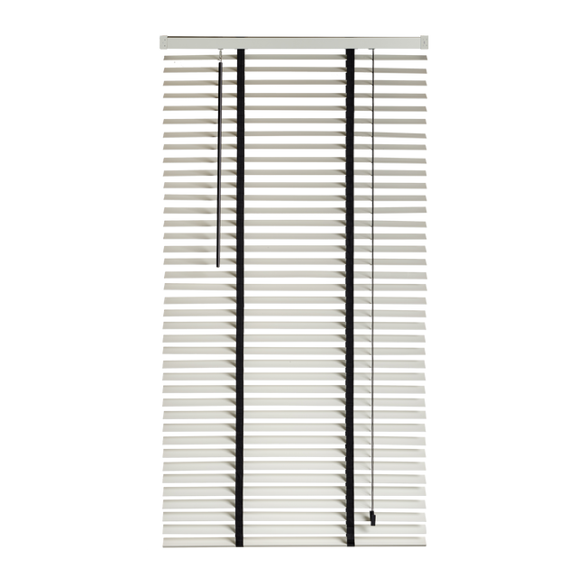 Store vénitien DUCALE blanc / anthracite 90 x 130 cm