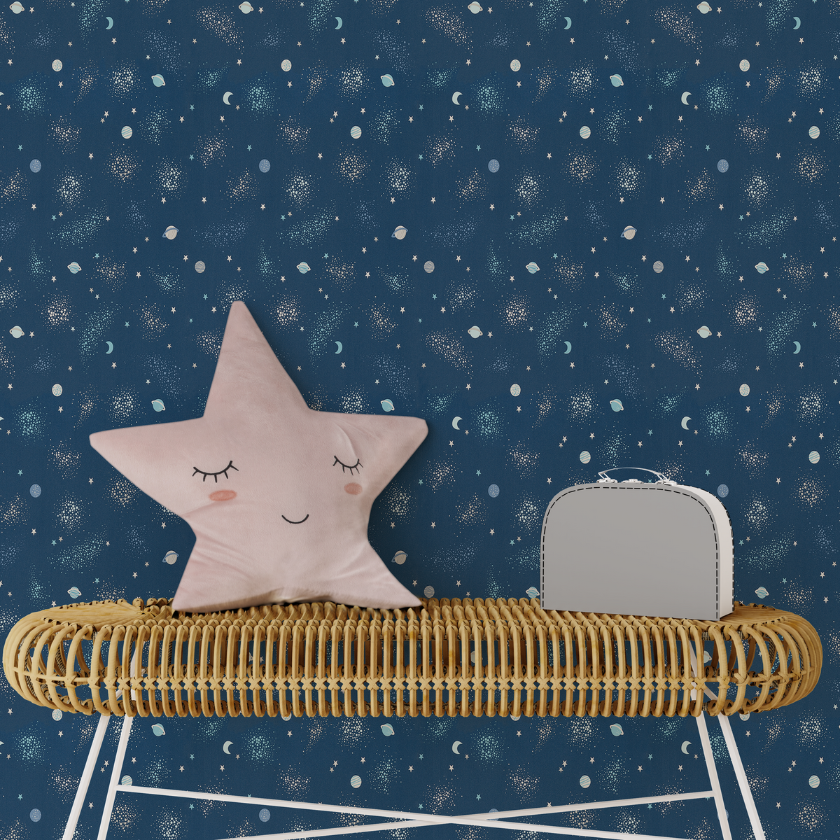 Coussin Estelle Rose