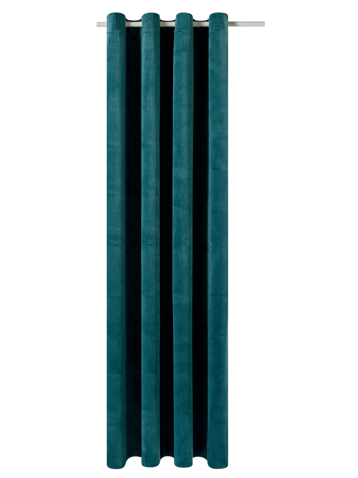 Rideau Negresco Bleu paon