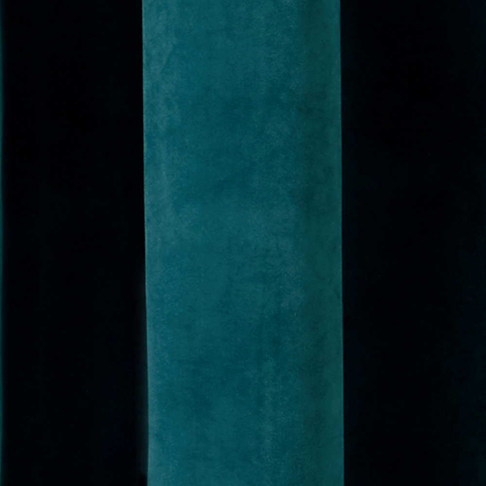 Rideau Negresco Bleu paon