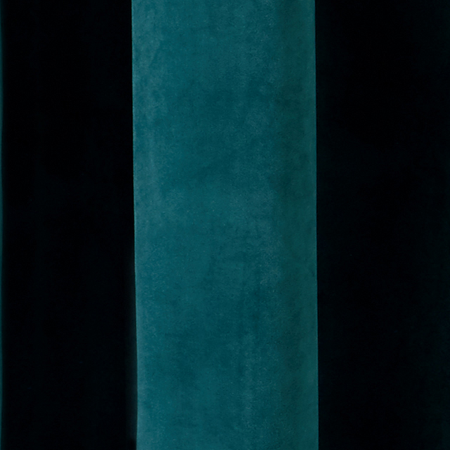 Rideau NEGRESCO coloris bleu paon 140 x 260 cm