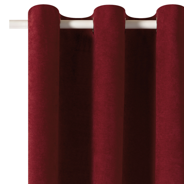 4MURS Rideau thermique PLAZZA coloris garance 140 x 260 cm