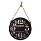 Horloge en métal Stan Noir