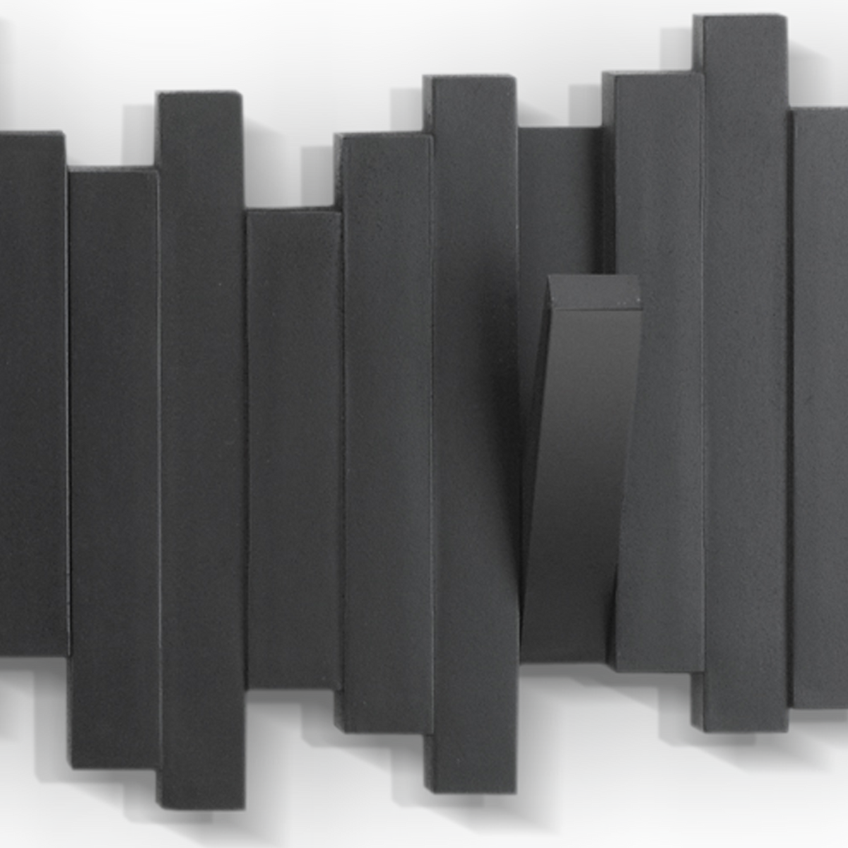 UMBRA Patère Sliding Noir