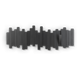 UMBRA Patère Sliding Noir