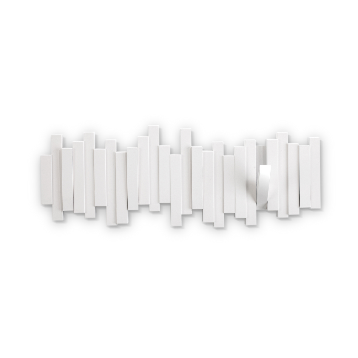 UMBRA Patère Sliding Blanc