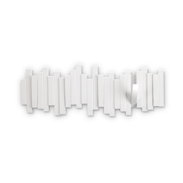 Umbra Patère SLIDING coloris blanc