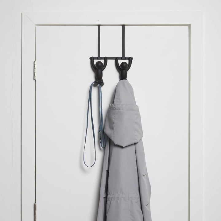 UMBRA Patère Buddy double Noir