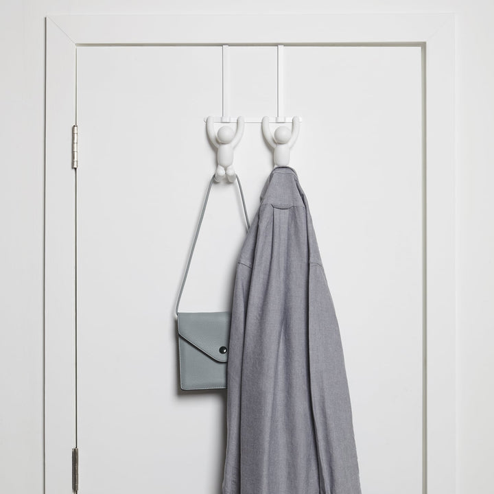 UMBRA Patère Buddy double Blanc