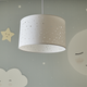 Suspension Stars Blanc