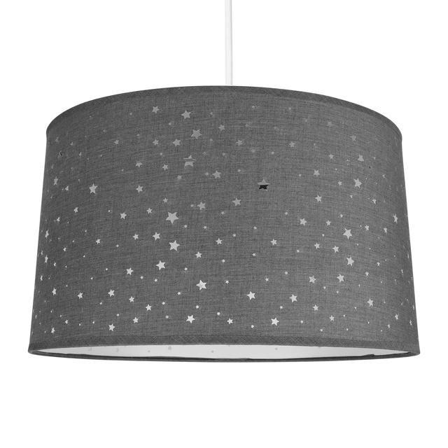 Suspension STARS coloris gris 23 x 40 cm