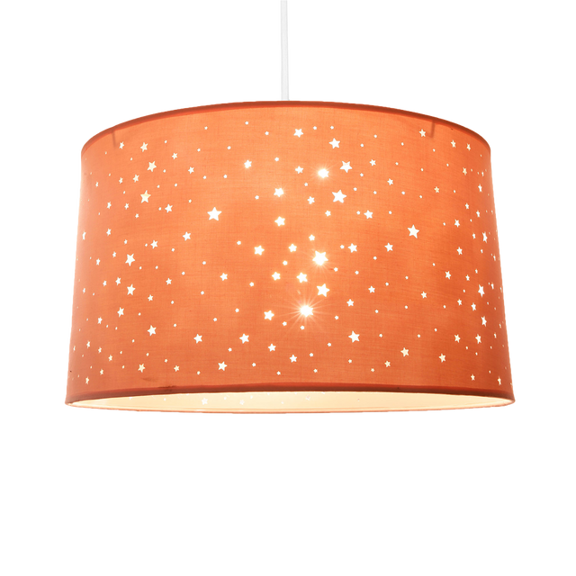Suspension STARS coloris rose 23 x 40 cm