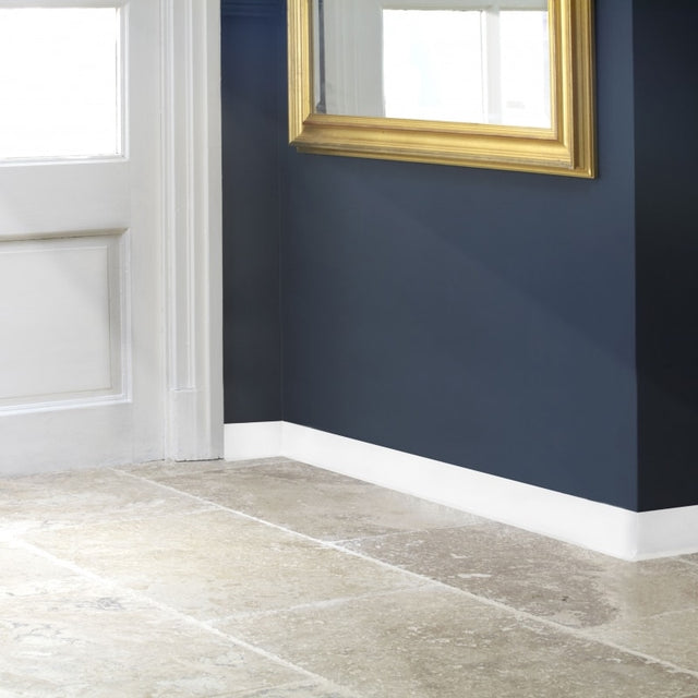 Plinthe déco UNI coloris blanc