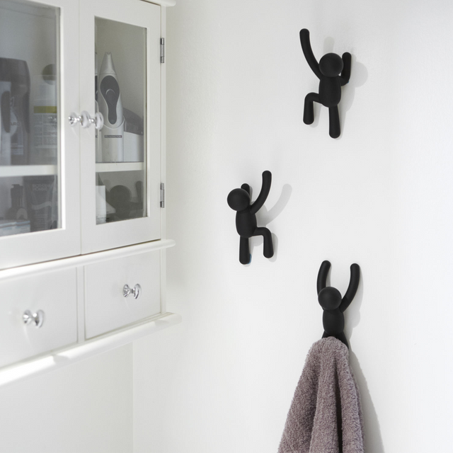 Umbra Patère BUDDY coloris noir