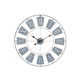 Horloge en métal Noelie Gris bleu