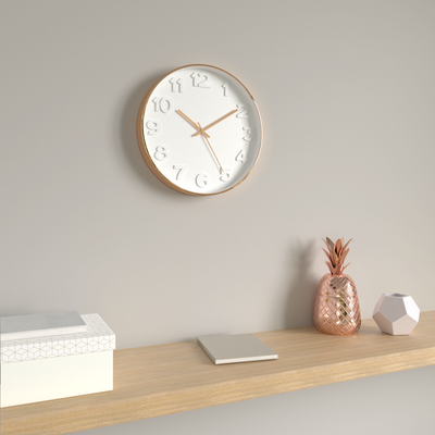 Horloge Lauge Blanc