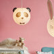 Abat-jour Panda Noir