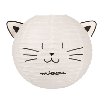 Abat-jour Chat Noir