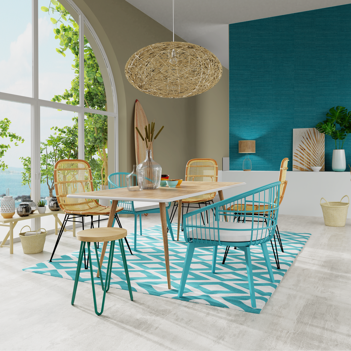 Suspension Cocon Sisal
