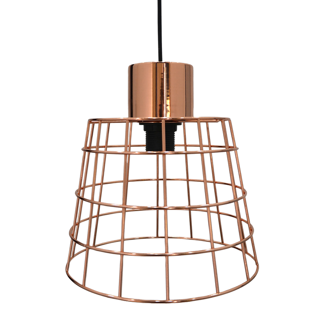 Suspension MOANDA coloris cuivre 20 x 25,6 cm