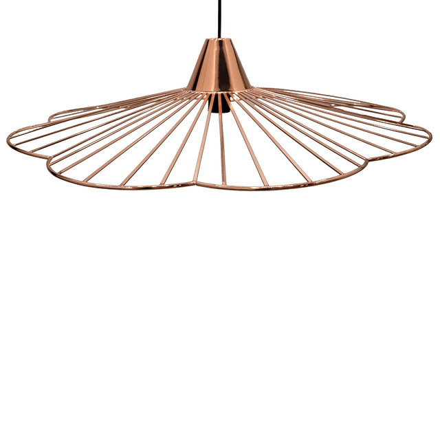 Suspension KANANGA coloris cuivre 19 x 70 cm