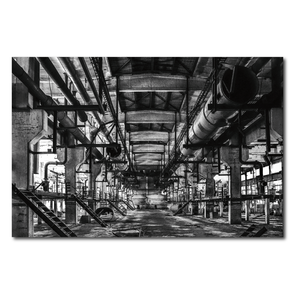 Tableau en verre Oldie Noir