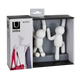 UMBRA Patère Buddy Blanc