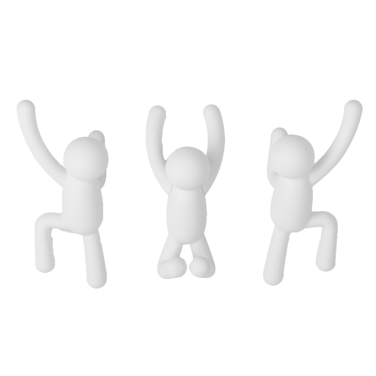 UMBRA Patère Buddy Blanc