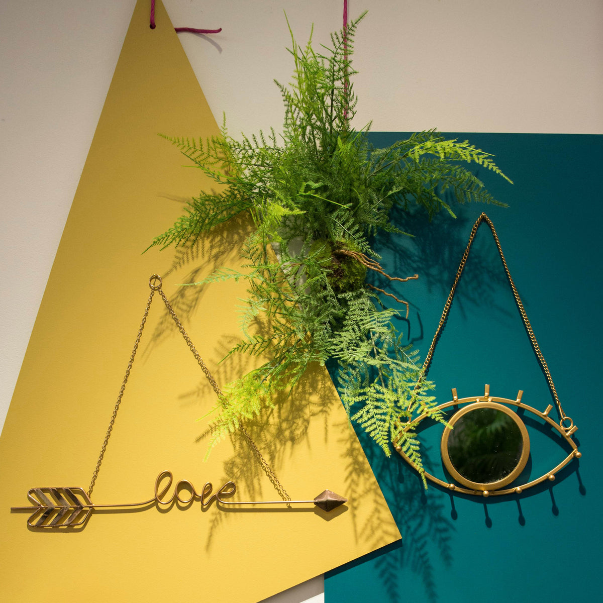 Flèche décorative Arrow love Cuivre rosé