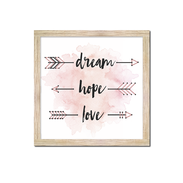 Tableau embelli ARROWS ART 35 x 35 cm