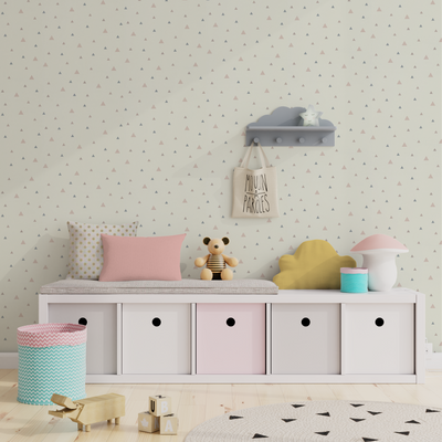 Etagère murale en bois Little cloud Gris 