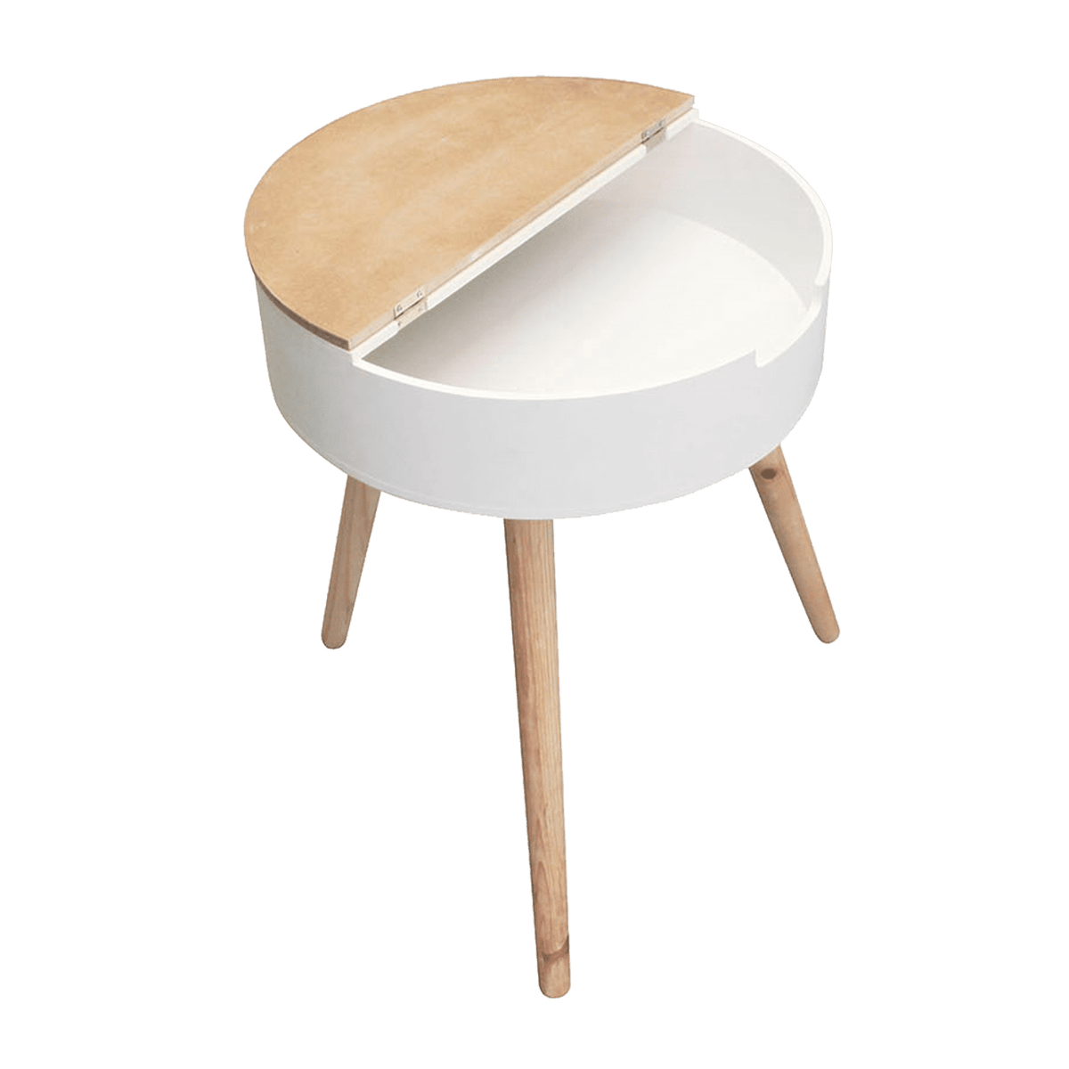 Table d'appoint Loyd Blanc 