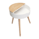 Table d'appoint Loyd Blanc 