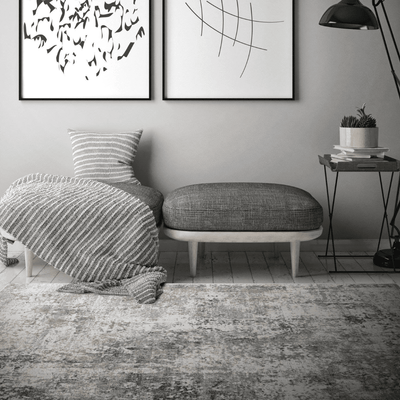Tapis Nelson Gris