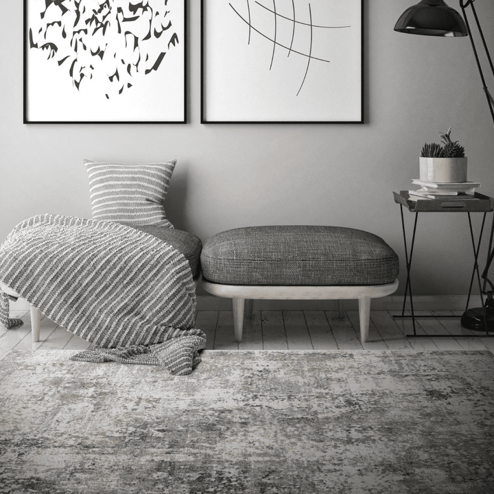 Tapis Nelson Gris