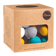 Guirlande lumineuse boule Vintage Jaune moutarde