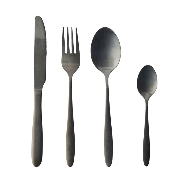 Coffret couverts CARSON coloris noir