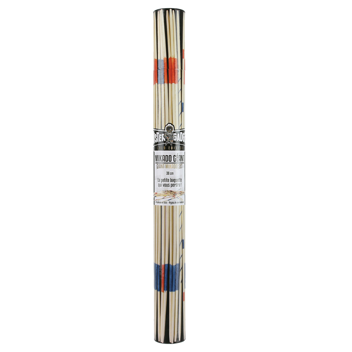 Jeu de société en bois Mikado maxi Beige