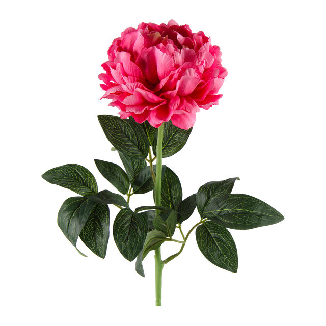 Fleur artificielle PIVOINE ROSALINE coloris vert