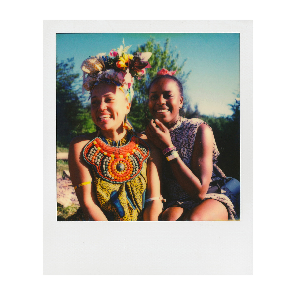 POLAROID Photographie Color film i type x polaroid Blanc