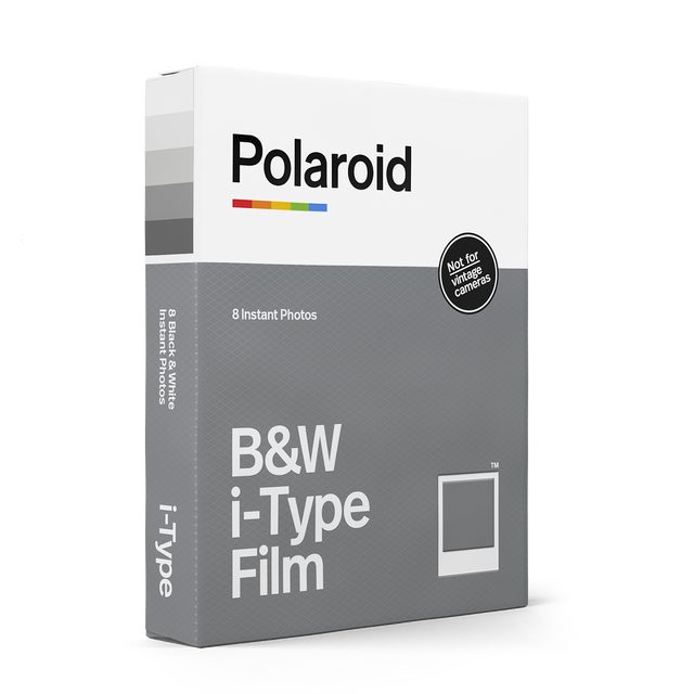 Polaroid Photographie B&W FILM X coloris blanc