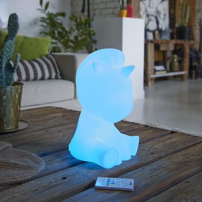 BIGBEN Enceinte Luminus unicorn x big ben Blanc