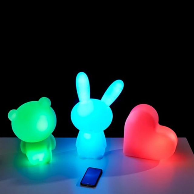 Bigben Enceinte LUMINUS RABBIT X BIG BEN coloris blanc
