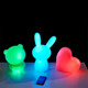 BIGBEN Enceinte Luminus rabbit x big ben Blanc