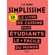 SIMPLISSSIME LIVRE CUISINE POUR ETUDIANTS