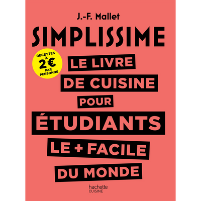 HACHETTE PRATIQUE Livre cuisine Simplisssime livre cuisine pour etudiants 
